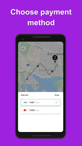 Bulle ride in Stockholm Sweden