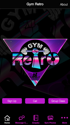 Android application Gym Retro screenshort