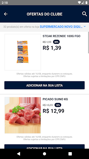 Novo Siqueira Supermercados