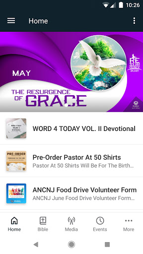 Android application ANCNJ screenshort