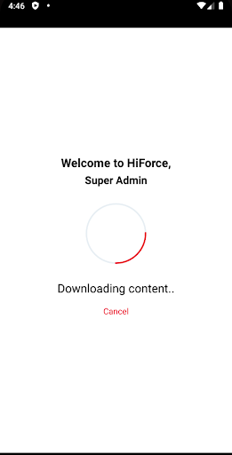Hi-Force App Screen 3
