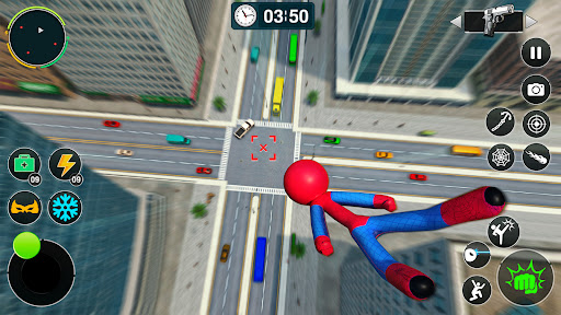 Spider Rope Fight Adventure - Action - games