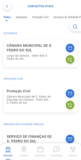 São Pedro do Sul Município Screen 3