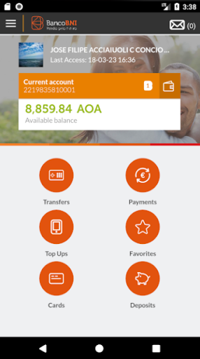 BNI NET Particulares Screen 2
