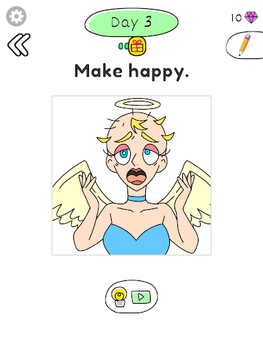 Draw Happy Angel :drawing apps 0.0.4 screenshots 3