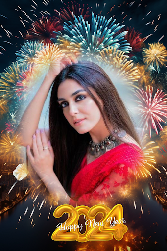 New year photo frame 2024 Screen 2