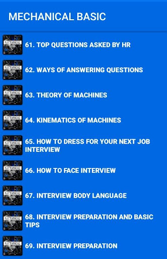 Mechanical Engineering Basic