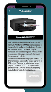 Epson WF7210DTW Guide