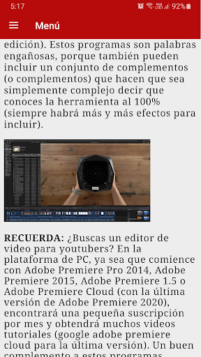 Cómo hacer y editar vídeos Screen 3