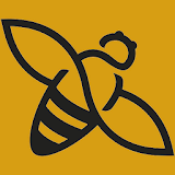 Bee hive monitoring icon