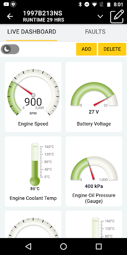 Cat® Power OnSite Screen 3