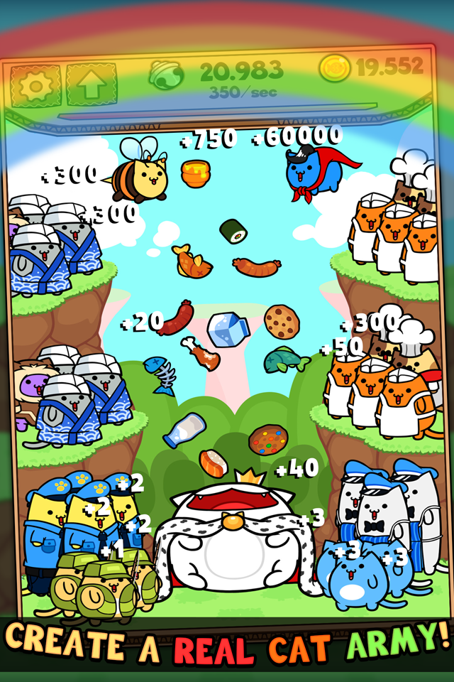 Android application Kitty Cat Clicker: Idle Game screenshort