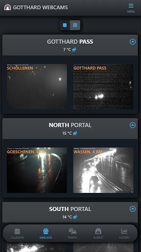 Gotthard Tunnel Traffic Screenshot