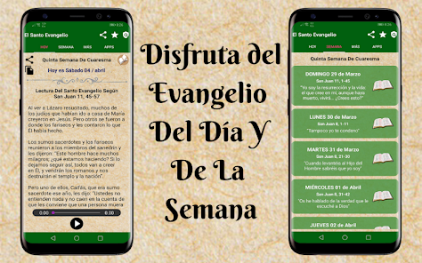 Captura 2 El Evangelio de Hoy Católico android