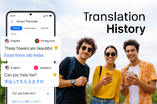 Screenshot of Languages Translator App