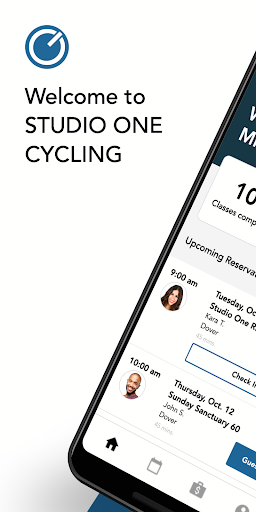 Android application STUDIO ONE CYCLING screenshort