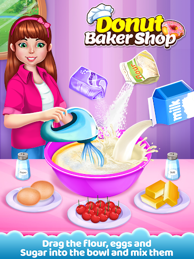 Cake Maker Jogo de Culinária de Donut versão móvel andróide iOS