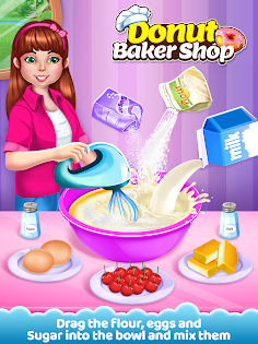 Donut Maker Bake Cooking Games - Screenshot 3
