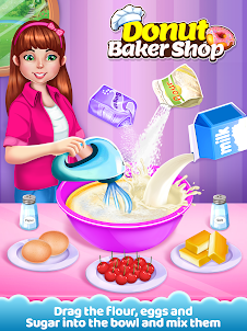 Donut Maker Bake Cooking Games