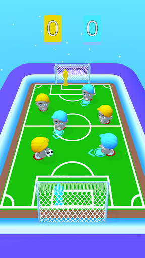 Android application Blow Soccer screenshort