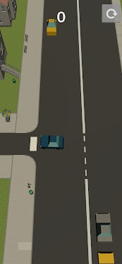 #3. Traffic simulator - Car game (Android) By: Antonoix