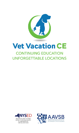 Android application Vet Vacation CE screenshort