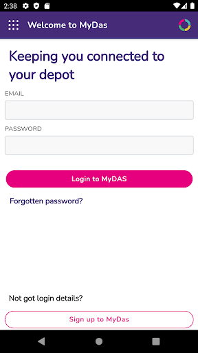 Android application OmniENGAGE screenshort