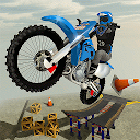 Rooftop Bike Rider Stunt Game icon