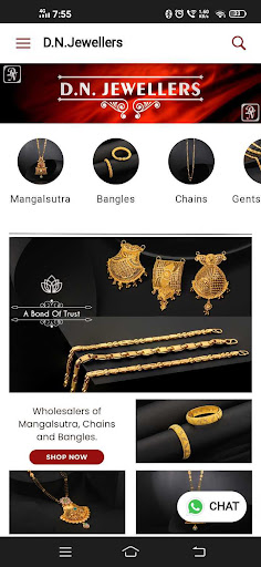 Android application DN Jewellers screenshort