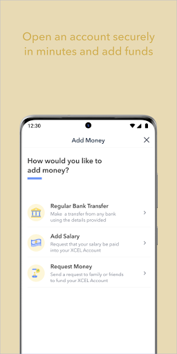 Xcel App Screen 2