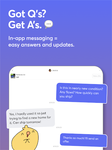 Screenshot of Mercari: Buy and Sell App