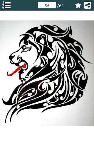 Android application Tribal Tatto Designs screenshort