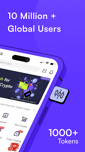 CoinW- Buy Crypto BTC ETH DOGE Screen 2