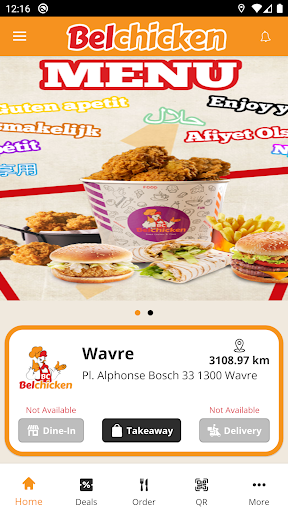 Android application Belchicken screenshort