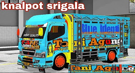 Mod truk knalpot srigala bussid