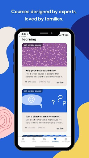 Screenshot of Manatee: Family Mental Health