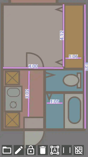 Android application Image Measure screenshort