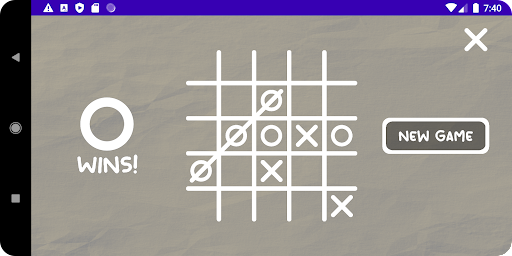 TicTacToe Screen 2