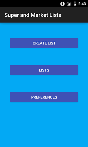 Super and Market Lists Screenshot 1 - AppWisp.com
