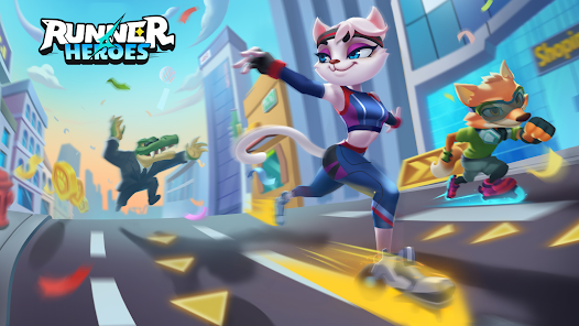 Captura 6 Runner Heroes android