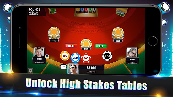 Blackjack Legends: 21 Online Multiplayer Casino 1.4.6 Screenshots 5