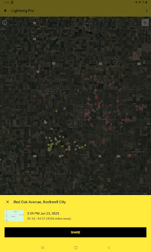 My Lightning Tracker & Alerts screenshot 5