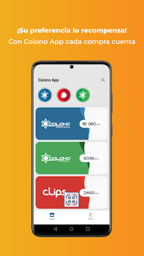 Android application Colono App screenshort