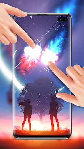 Screenshot of Fluid Magic: 3D Live Wallpaper