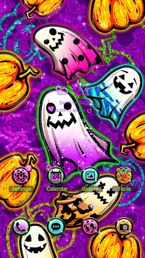 Android application Glitter Ghost - Wallpaper screenshort
