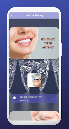 teeth whitening screenshot
