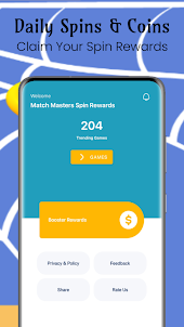 Match Master Spin Rewards