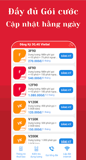 Đăng ký 3G 4G Viettel Screen 3