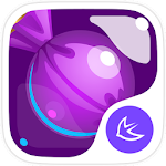 Cover Image of Descargar Candy Stars theme for APUS  APK