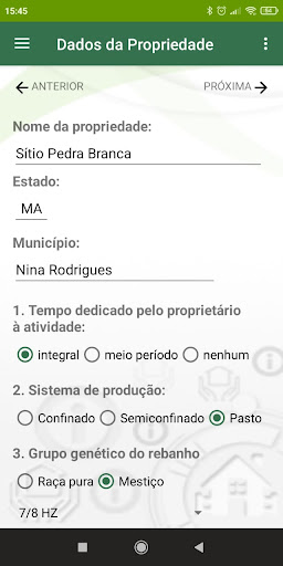 GERCAL - Custo do leite Screen 3